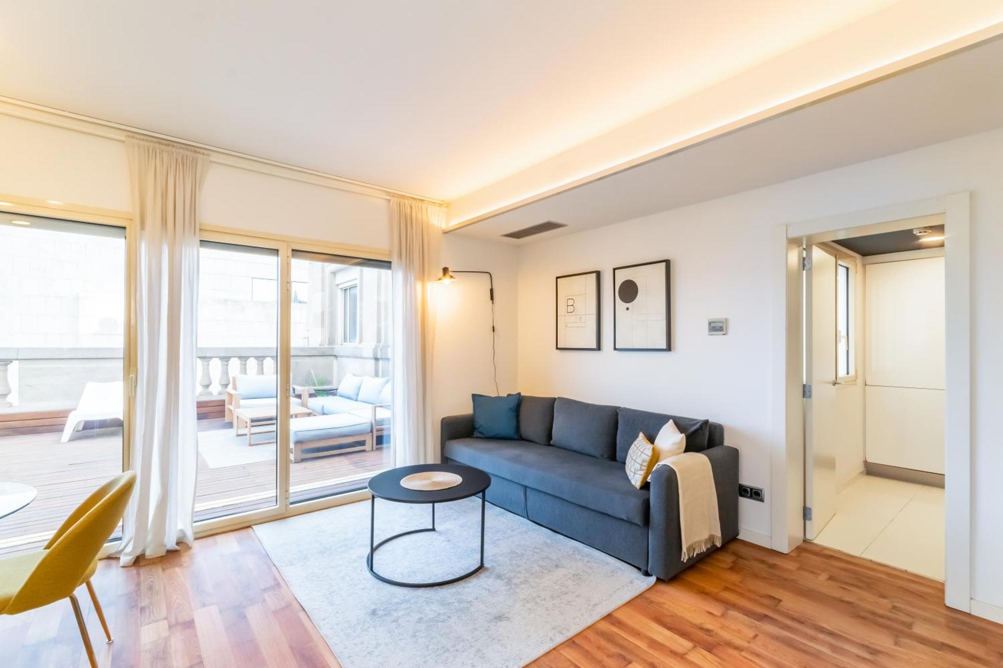 Unique Rentals - Placa Catalunya Central Apartments Барселона Экстерьер фото