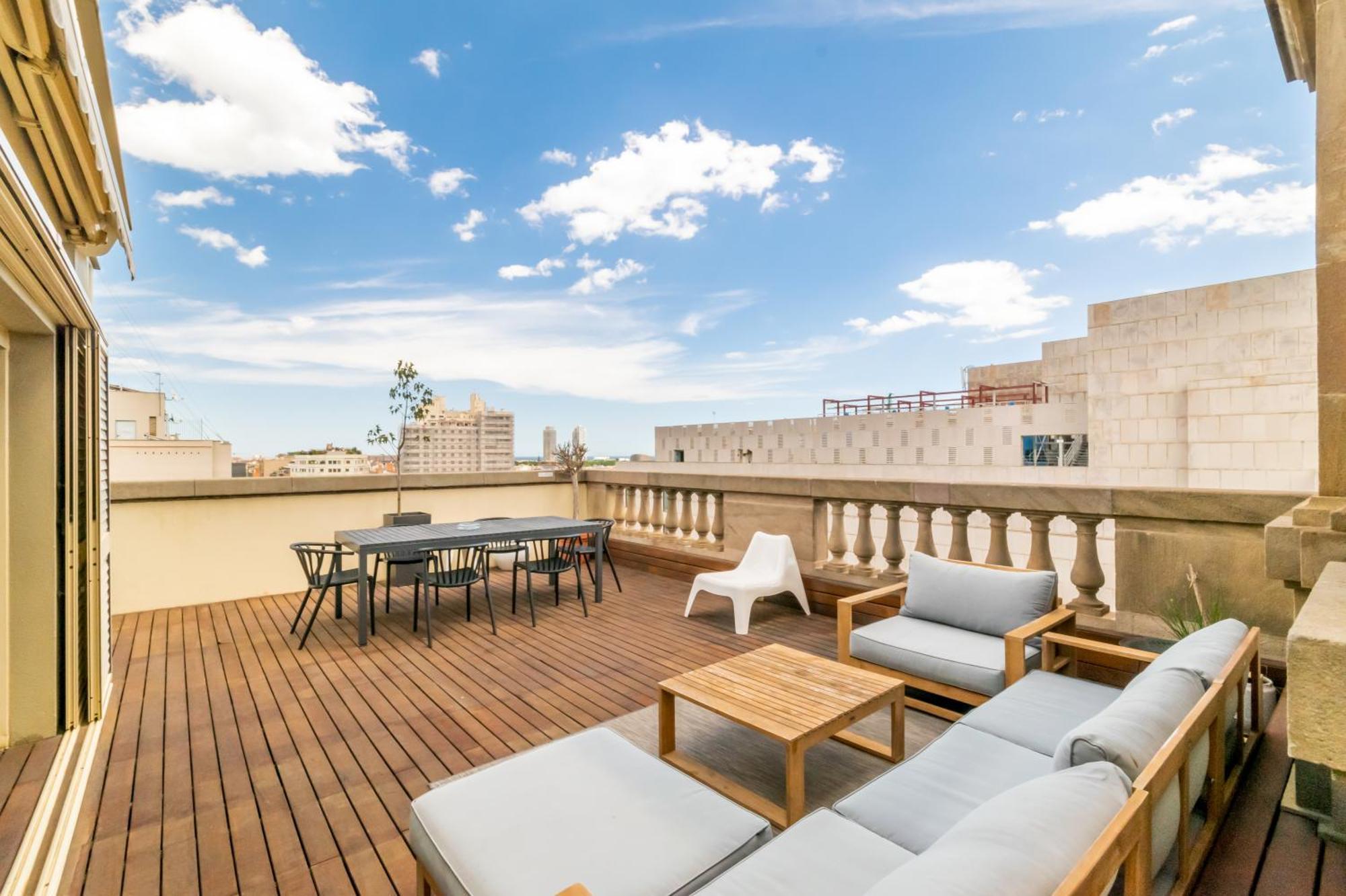 Unique Rentals - Placa Catalunya Central Apartments Барселона Экстерьер фото